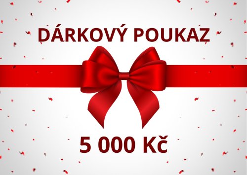 Voucher v hodnotě 5 000 Kč